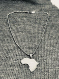Africa Necklace Stainless Steel