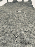 A) Volt Silver Necklace Stainless Steel