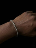 B) Silver Bracelet Stainless Steel
