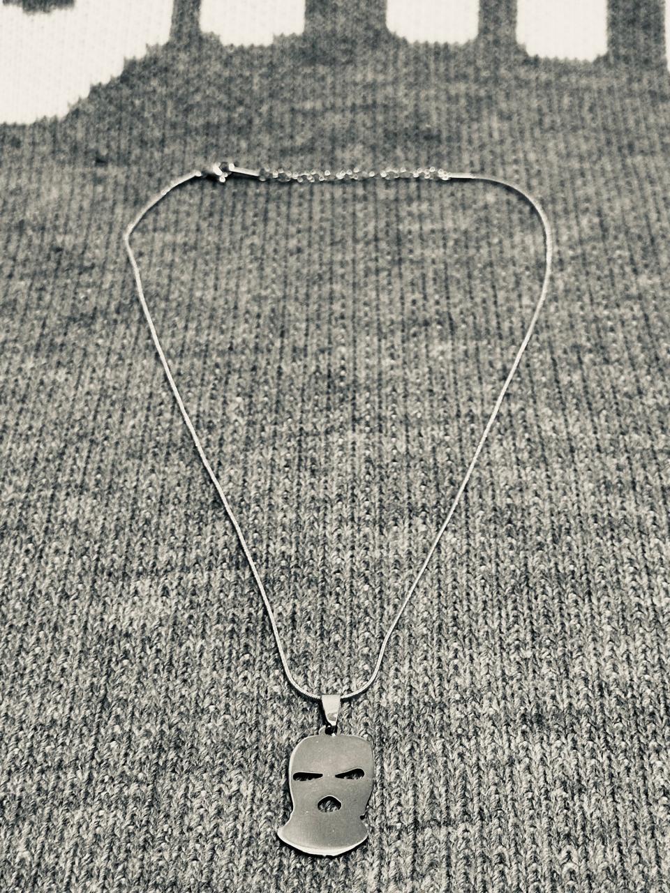 A) Silver Necklace Stainless Steel