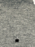 A) Black Necklace Stainless Steel
